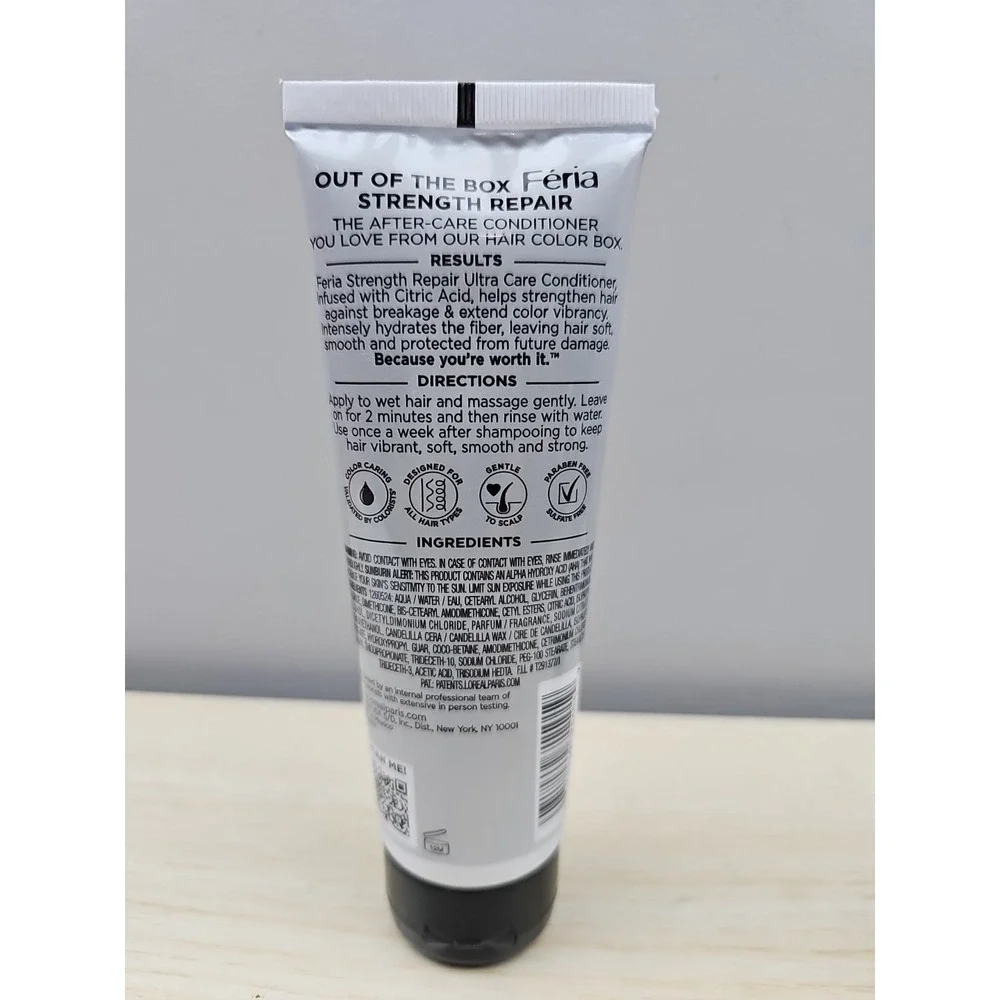 Loreal‎ Feria Conditioner 4oz Defy Damage Extended Color Hard to Find-NEW
